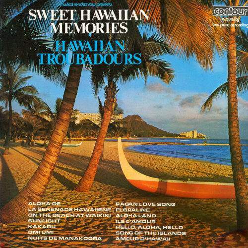 Album cover of Sweet Hawaiian Memories by Hawaiian Troubadours