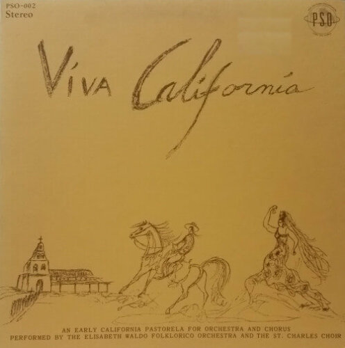 Album cover of Viva California by Elisabeth Waldo