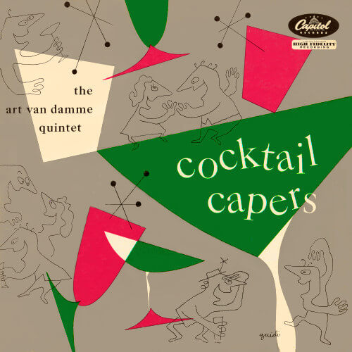 Album cover of Cocktail Capers by Art van Damme Quintet