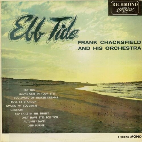 Album cover of Ebb Tide by Frank Chacksfield and His Orchestra