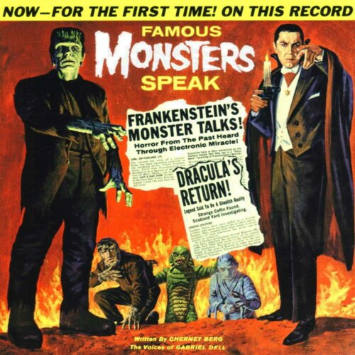Album cover of Famous Monsters Speak by Gabriel Dell & Cherney Berg