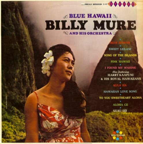 Album cover of Blue Hawaii by Billy Mure And His Orchestra
