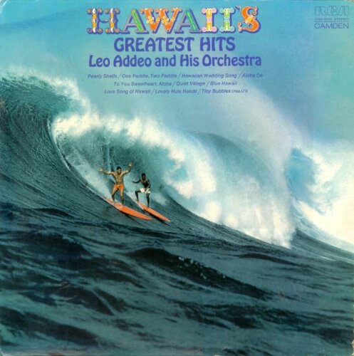 Album cover of Hawaii's Greatest Hits by Leo Addeo And His Orchestra