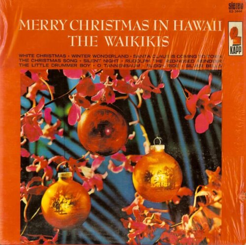 Album cover of Merry Christmas In Hawaii by The Waikikis