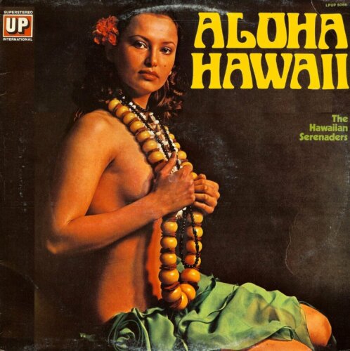 Album cover of Aloha Hawaii by The Hawaiian Serenaders