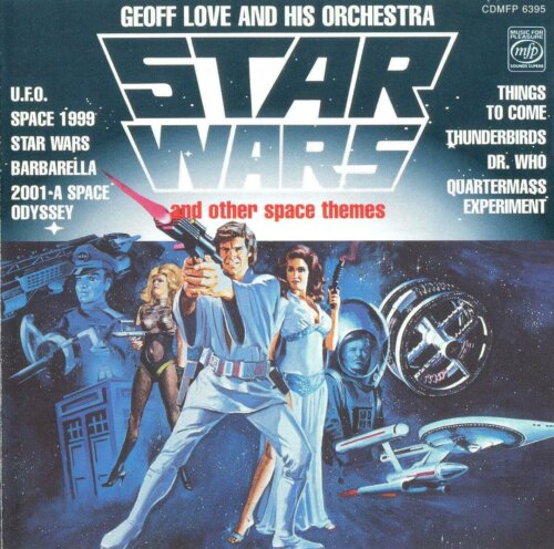 Album cover of Star Wars (& Other Space Themes) by Geoff Love & His Orchestra