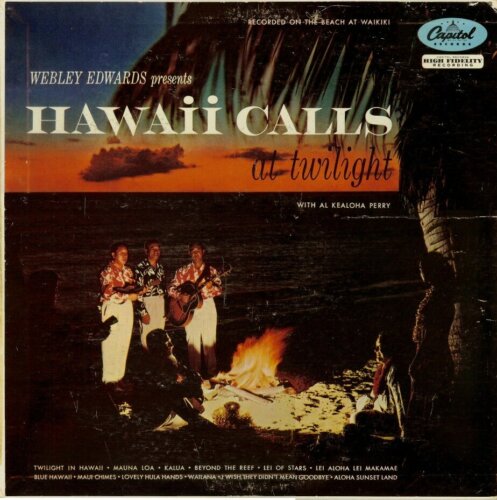 Album cover of Hawaii Calls At Twilight by Webley Edwards