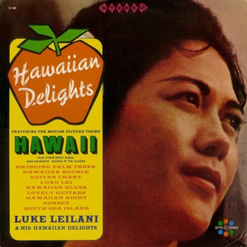 Album cover of Hawaiian Delights by Luke Leilani & His Hawaiian Delights