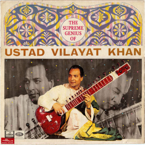 Album cover of The Supreme Genius of Ustad Vilayat Khan by Ustad Vilayat Khan