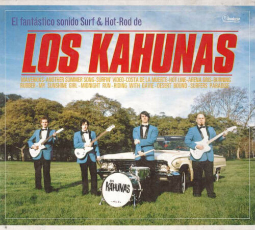 Album cover of El Fantastico Sonido Surf & Hot Rod by Los Kahunas