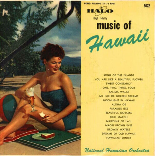 Album cover of Music of Hawaii by Lani McIntire and his Orchestra