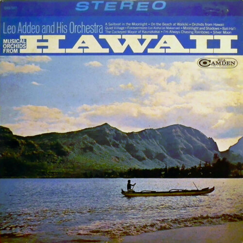 Album cover of Musical Orchids From Hawaii by Leo Addeo