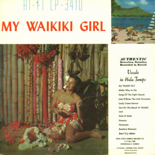 Album cover of My Waikiki Girl by Genoa Keawe
