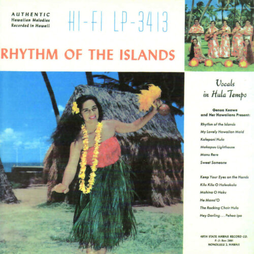 Album cover of Rhythm of the Islands by Genoa Keawe