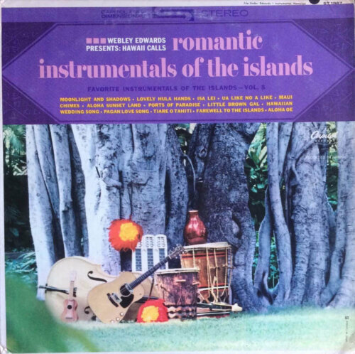 Album cover of Romantic Instrumentals of the Islands by Webley Edwards
