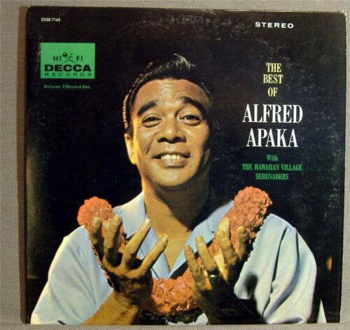 Album cover of The Best of Alfred Apaka by Alfred Aholo Apaka