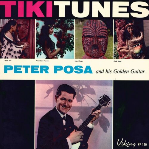 Album cover of Tiki Tunes by Peter Posa and his Golden Guitar