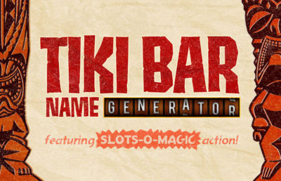 Tiki Bar Name Generator Updated