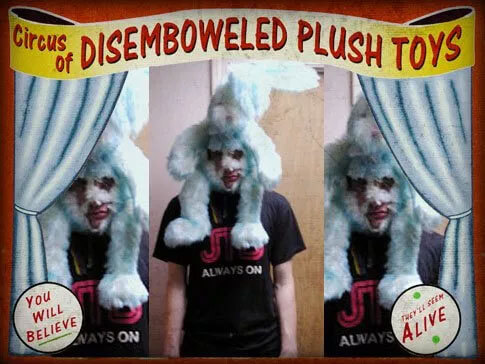 Bunnyhead (Circus of Disemboweled Plush Toys)