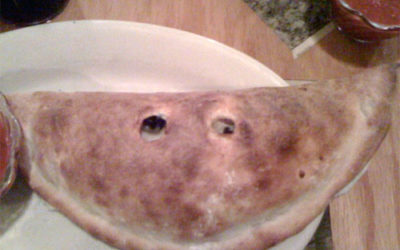 Smiling Calzone