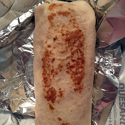 Virgin Mary Burrito