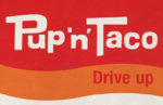 Pup 'n' Taco Vintage Restaurant Graphic Design